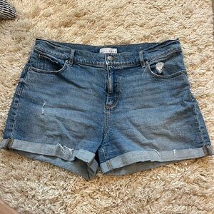 Loft Denim Shorts EUC | Lightly Distressed | Size 30 / 10